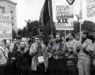 Akimirkos iš Sąjūdžio renginių, kurias užfiksavo KGB darbuotojai
